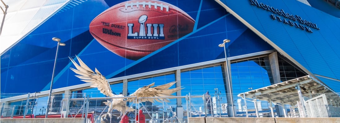 Watch the incredible transformation at Mercedes-Benz Stadium after