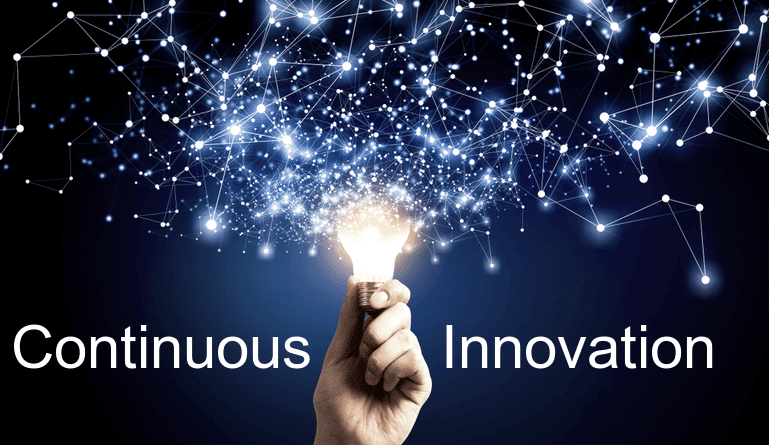 Continuous innovation in technology