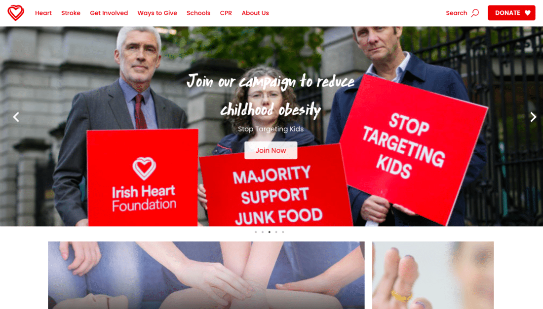 Irish Heart Foundation: nonprofit marketing