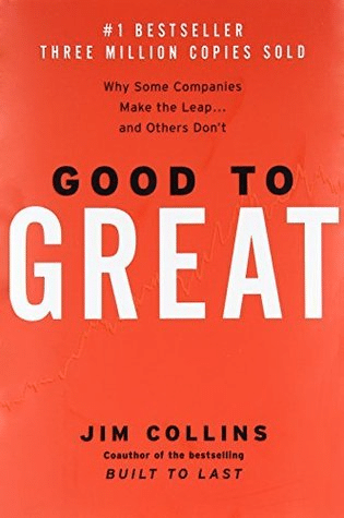Book Club: Good to Great by Jim Collins explores what it takes to become a great company.